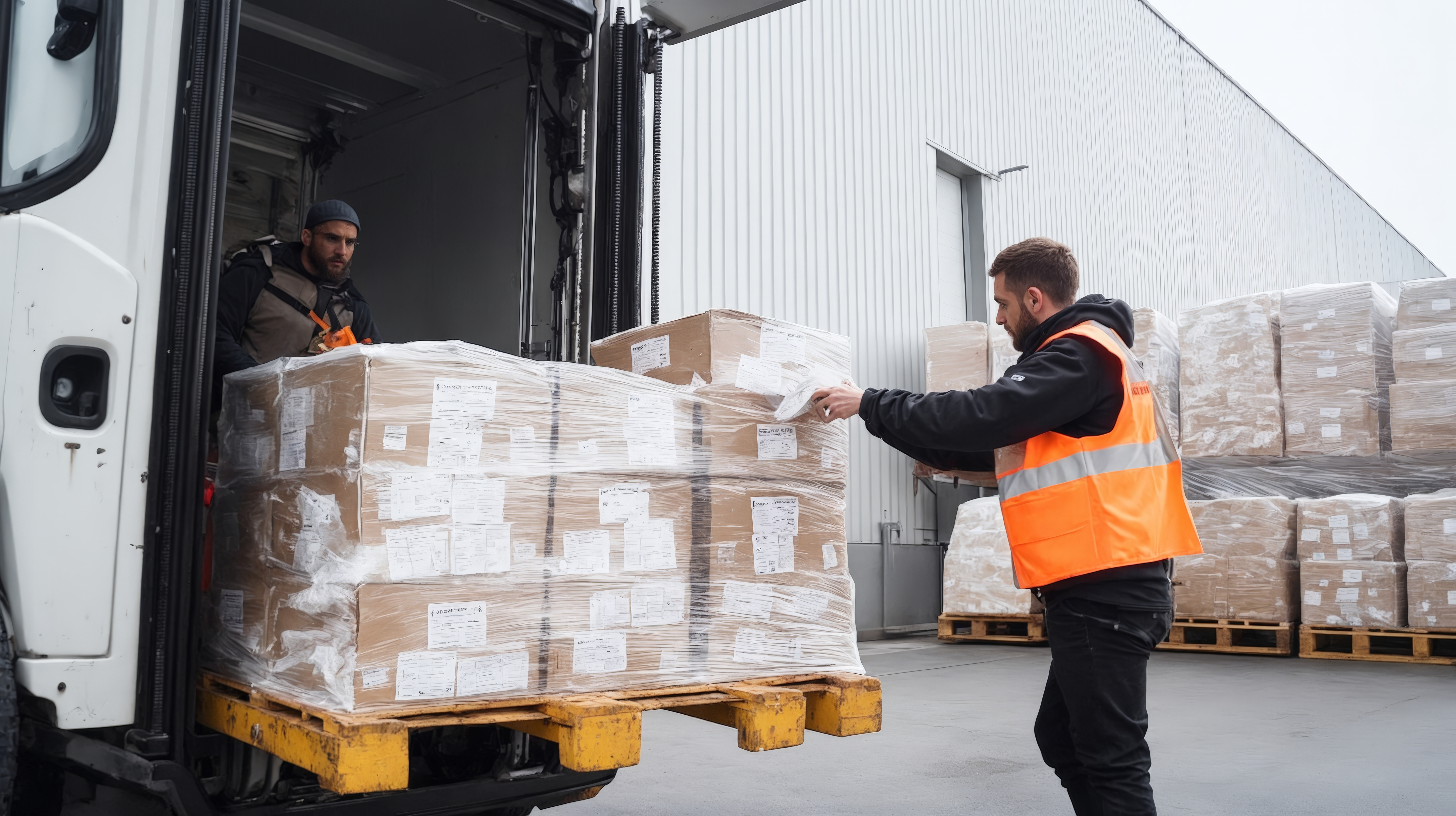 Operação logística completa